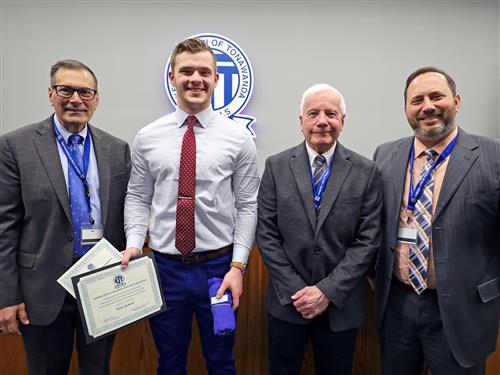 Connor Grohman, Kenmore West High School Student